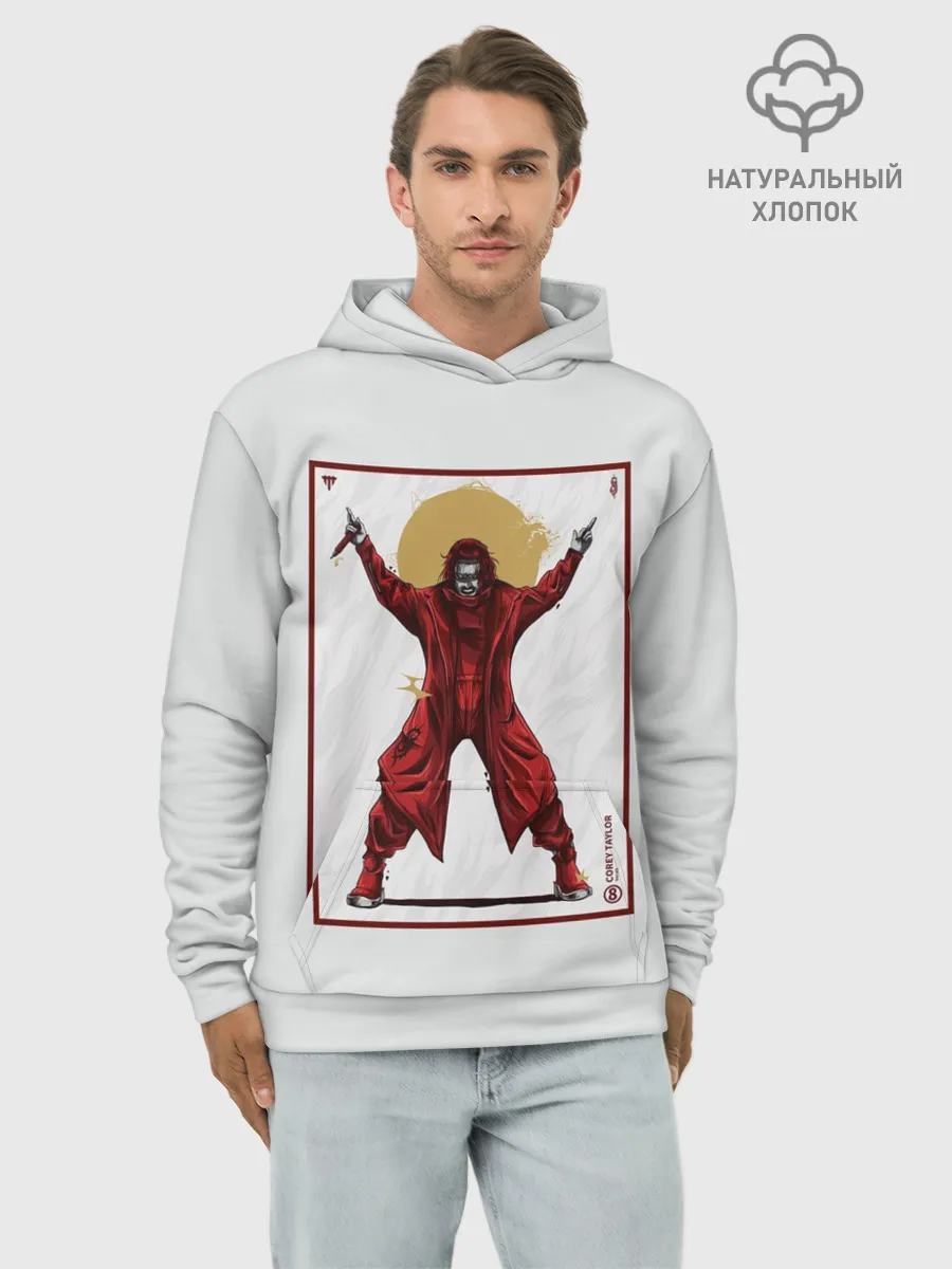 Худи мужской база хлопок / SLIPKNOT | COREY TAYLOR