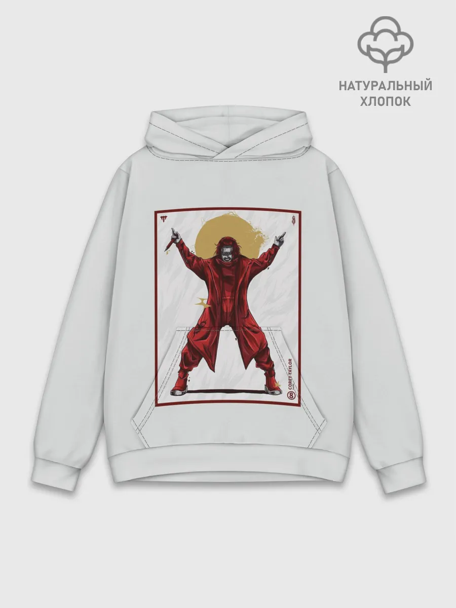 Худи мужской база хлопок / SLIPKNOT | COREY TAYLOR