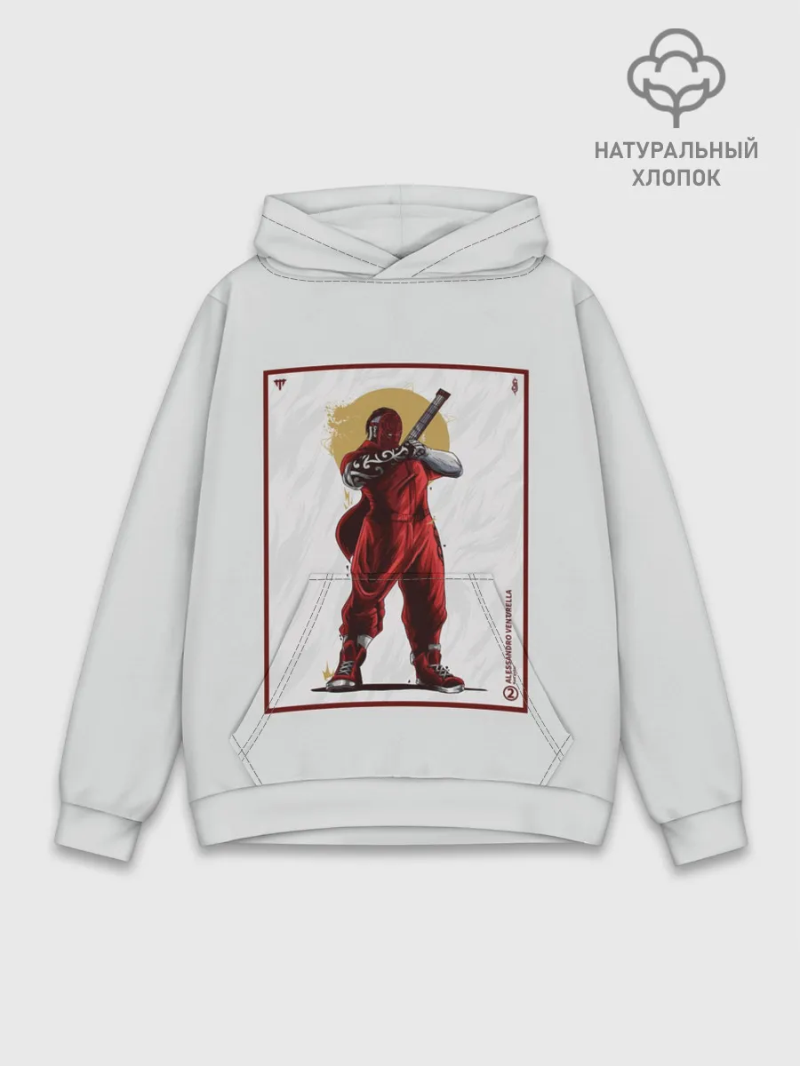 Худи мужской база хлопок / SLIPKNOT | Alessandro Venturella