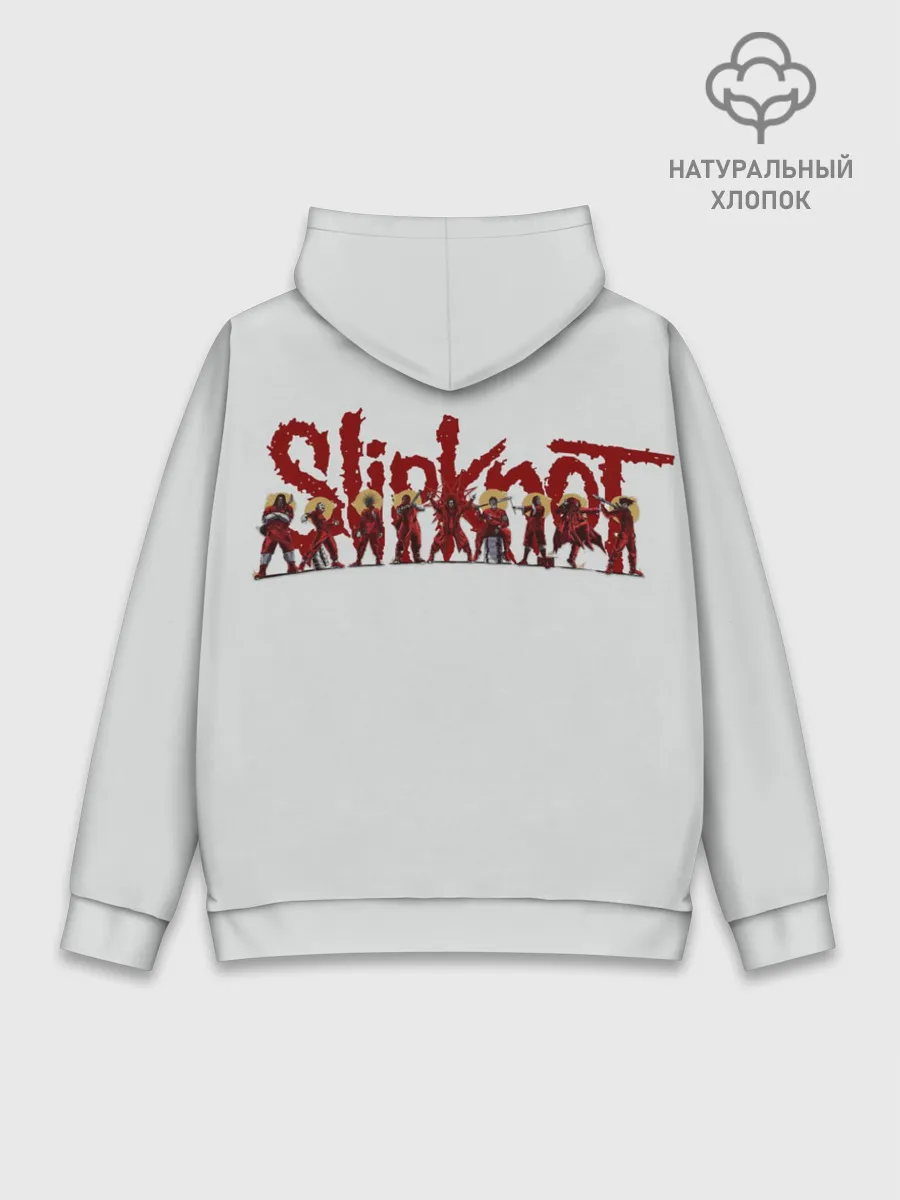 Худи мужской база хлопок / SLIPKNOT | Alessandro Venturella