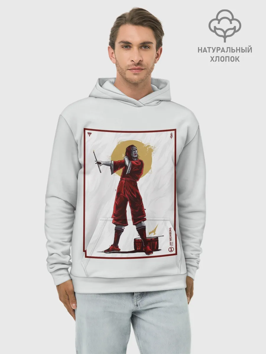 Худи мужской база хлопок / SLIPKNOT | Jay Weinberg