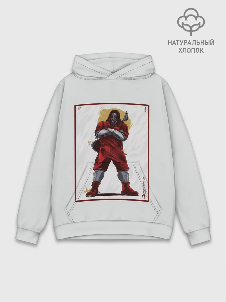 Худи мужской база хлопок / SLIPKNOT | Mick Thomson