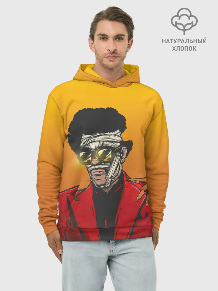 Худи мужской база хлопок / Зомби Эйбл