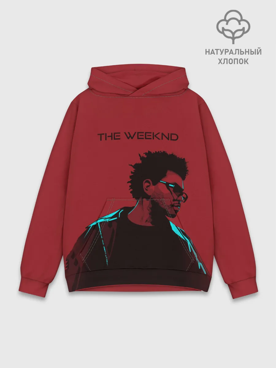 Худи мужской база хлопок / The red weekend