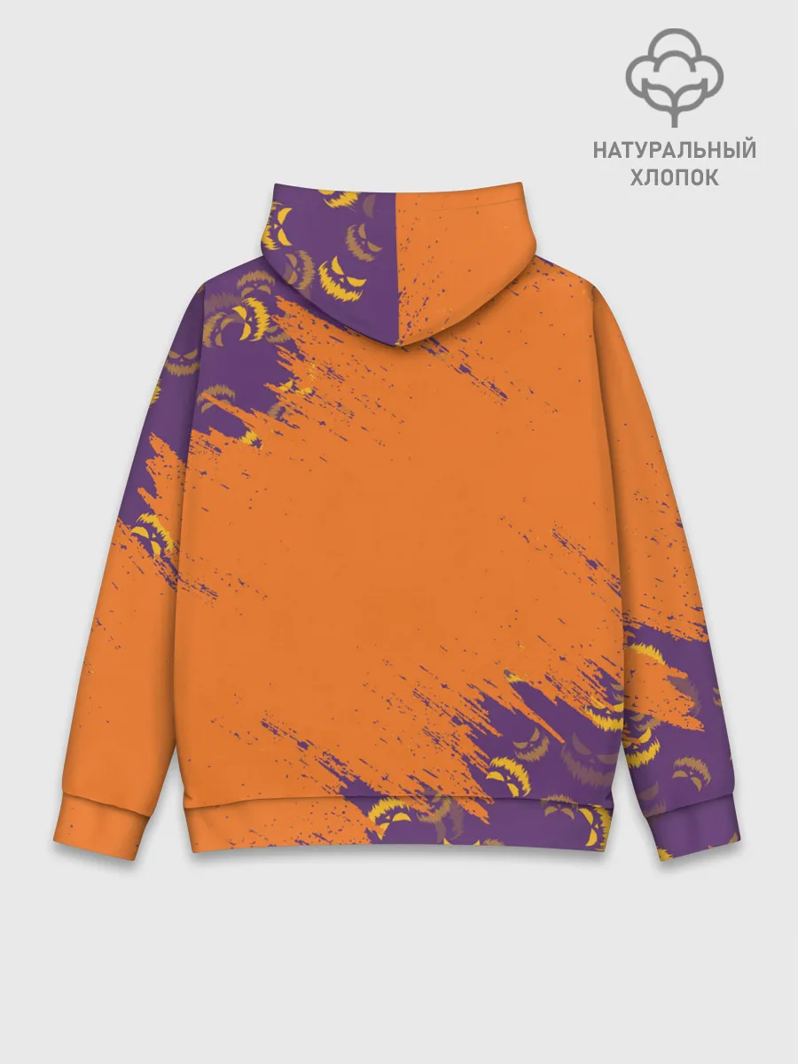 Худи мужской база хлопок / КОРГИ НА ХЭЛЛОУИНЕ