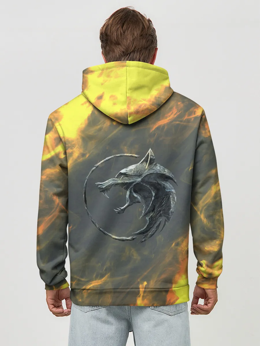 Худи мужской база хлопок / ГЕРАЛЬТ ВЕДЬМАК