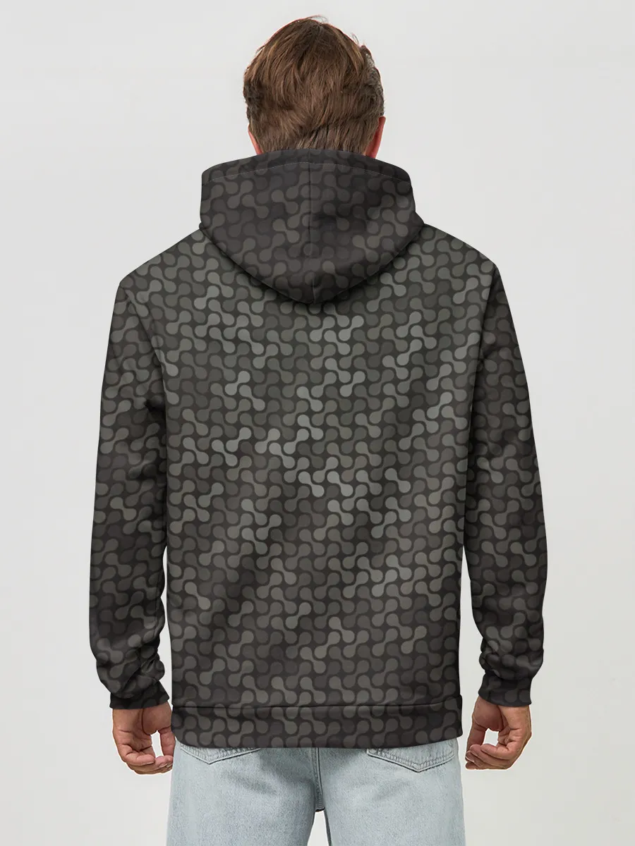 Худи мужской база хлопок / Geometric textures