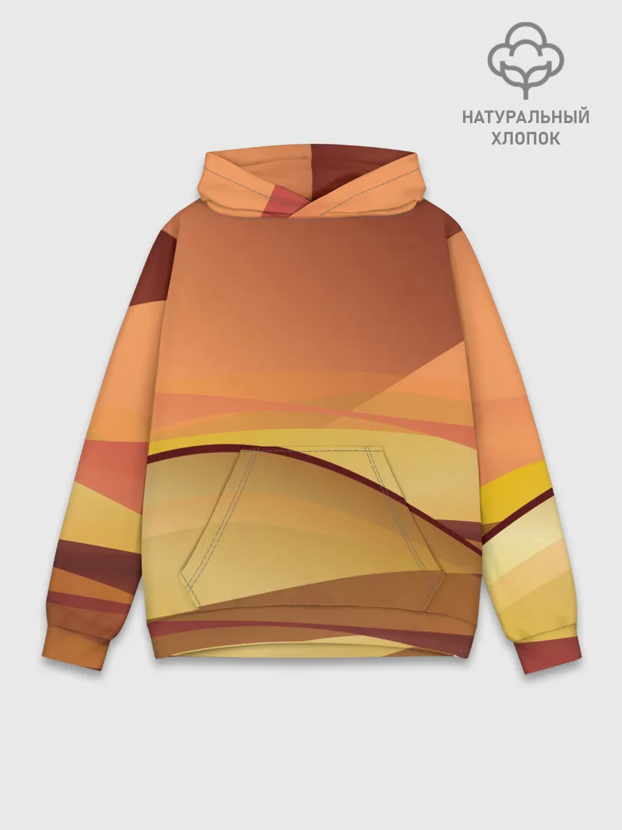 Худи мужской база хлопок / Пустыня Арракис Дюна