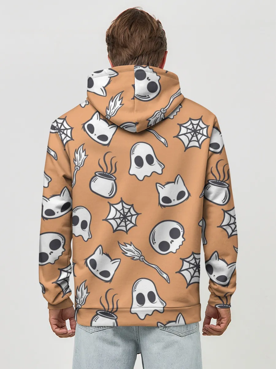 Худи мужской база хлопок / Праздничные шалости