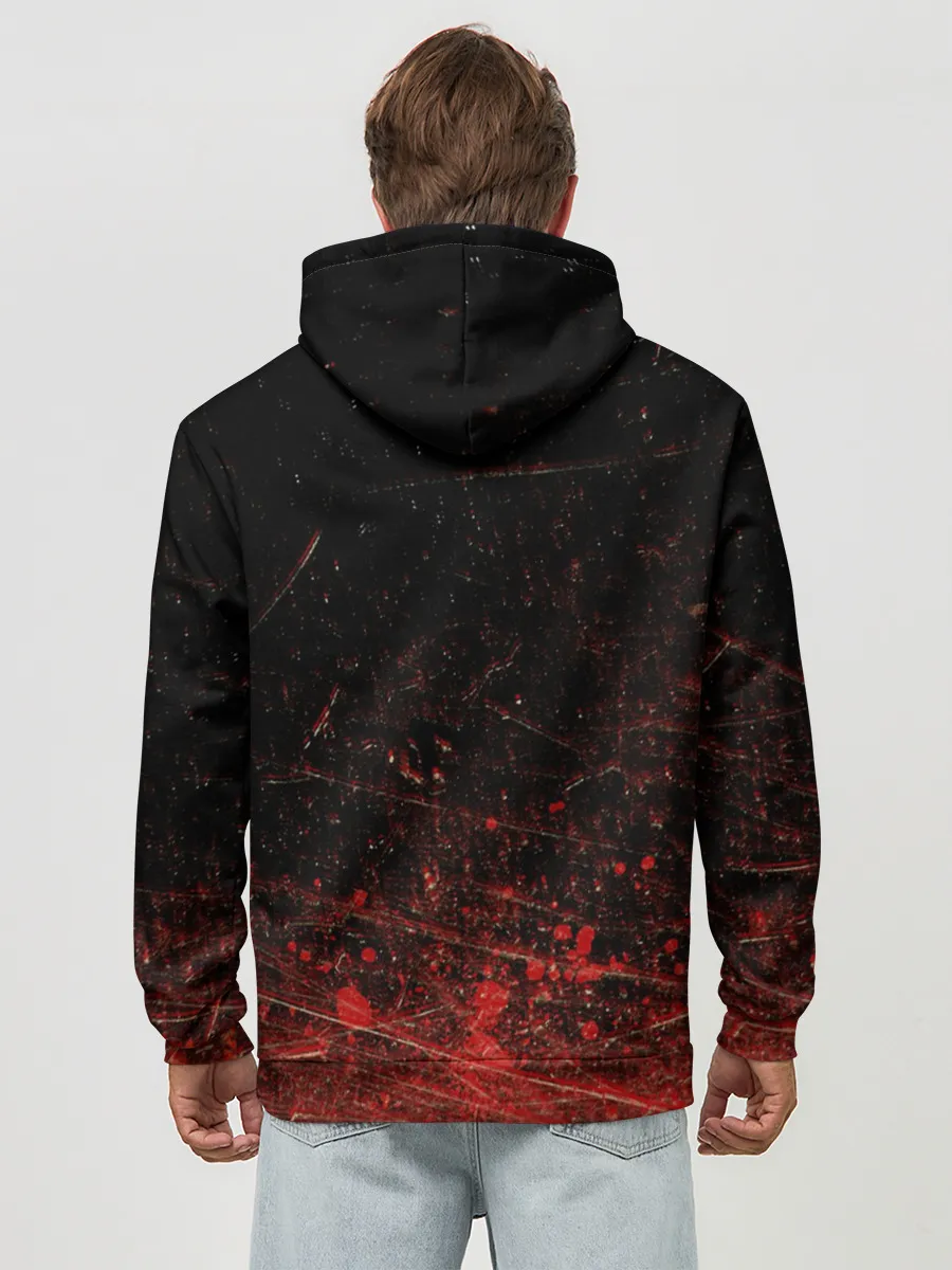 Худи мужской база хлопок / Слипкнот Гранж | Slipknot Grunge