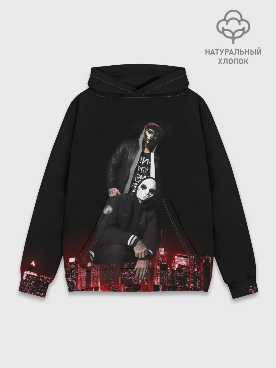Худи мужской база хлопок / J-Dog and Danny Hollywood Undead