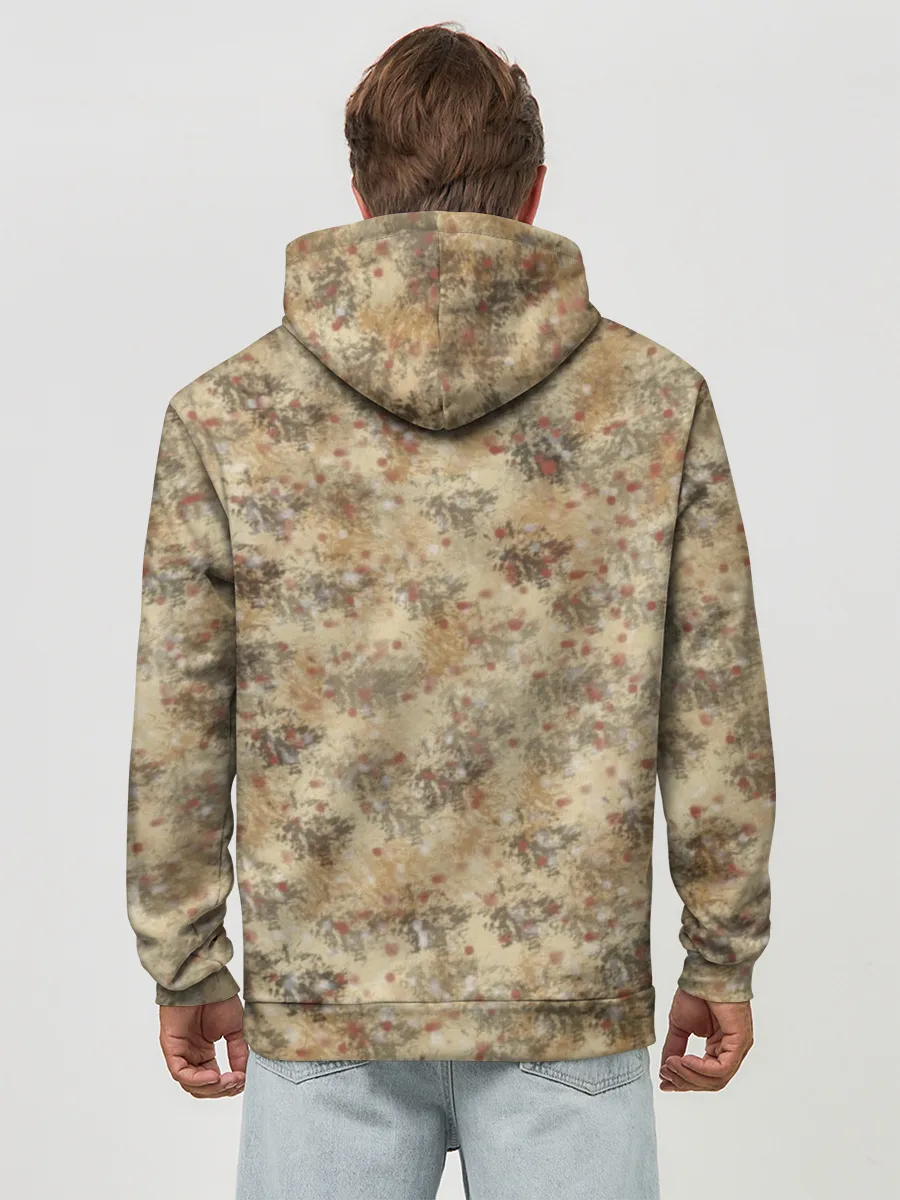 Худи мужской база хлопок / Домиано Давид. Портрет на стене