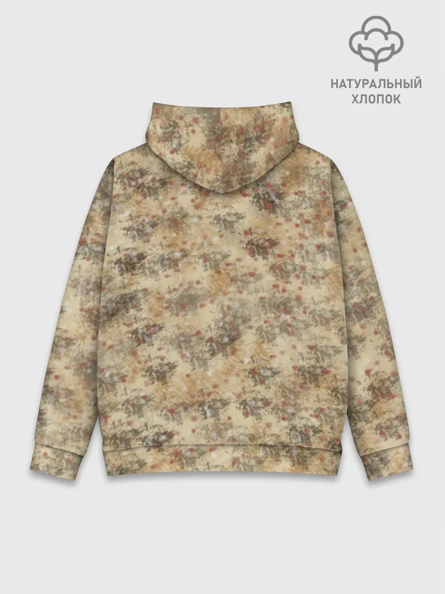 Худи мужской база хлопок / Домиано Давид. Портрет на стене