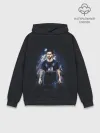 Худи мужской база хлопок / Lionel Messi Paris Saint-Germain