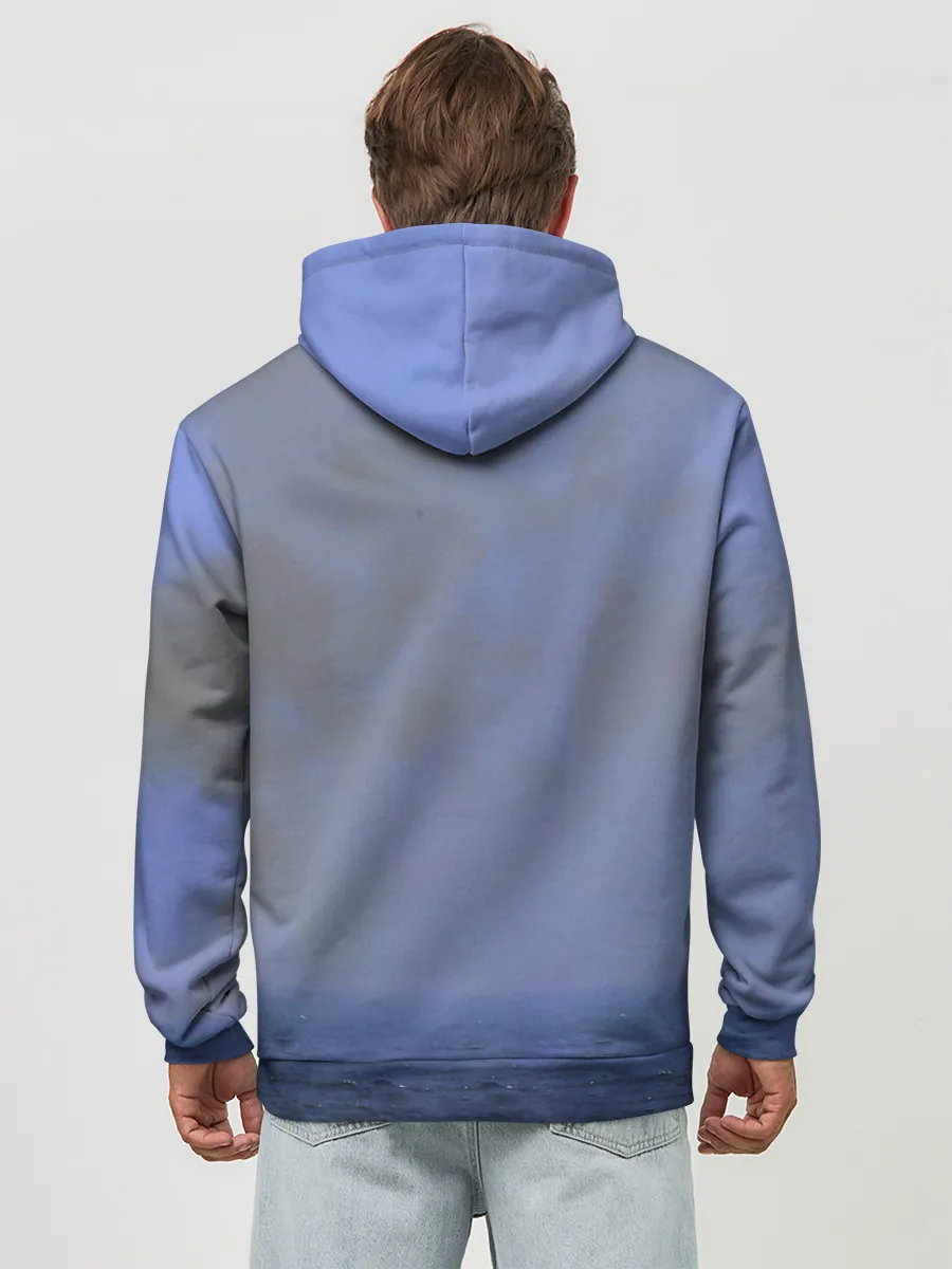 Худи мужской база хлопок / Выстрел из крейсера