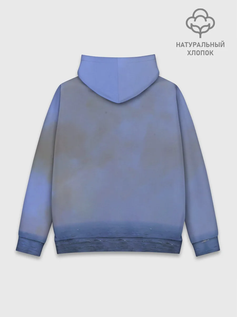 Худи мужской база хлопок / Выстрел из крейсера