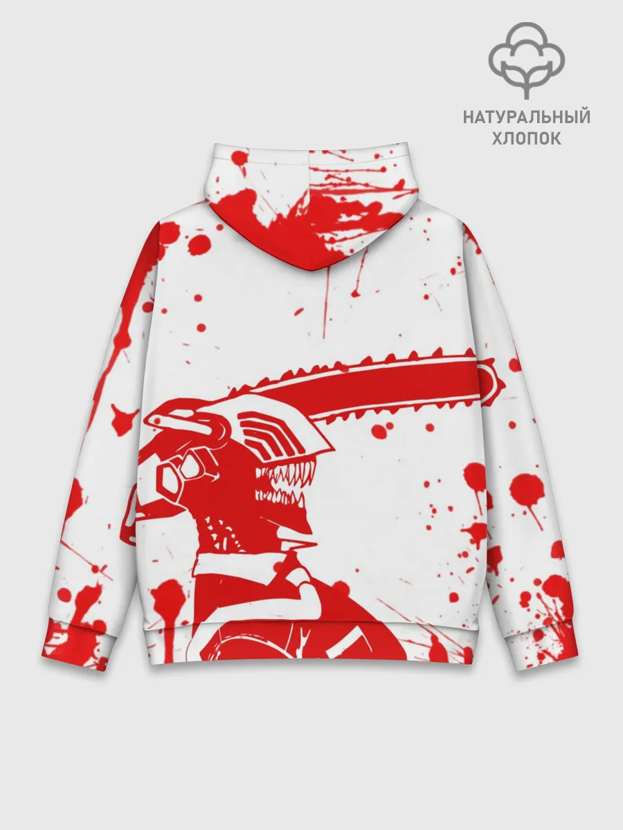 Худи мужской база хлопок / Chainsaw Man, Человек-бензопила
