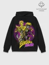Худи мужской база хлопок / Джорно Джованна - JoJos Bizarre Adventure