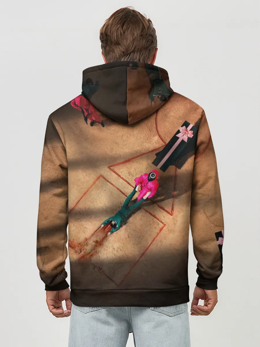 Худи мужской база хлопок / Игра в Кальмара Обложка