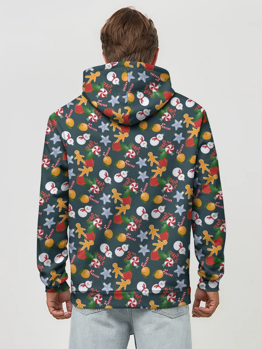 Худи мужской база хлопок / Игрушки Ёлочные