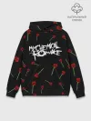 Худи мужской база хлопок / MY CHEMICAL ROMANCE РОЗЫ | MCR ROSES