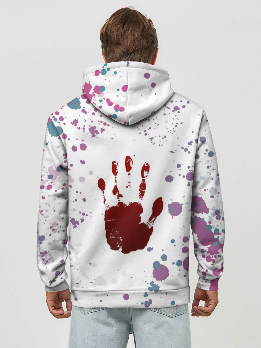 Худи мужской база хлопок / SQUID GAME | ИГРА В КАЛЬМАРА