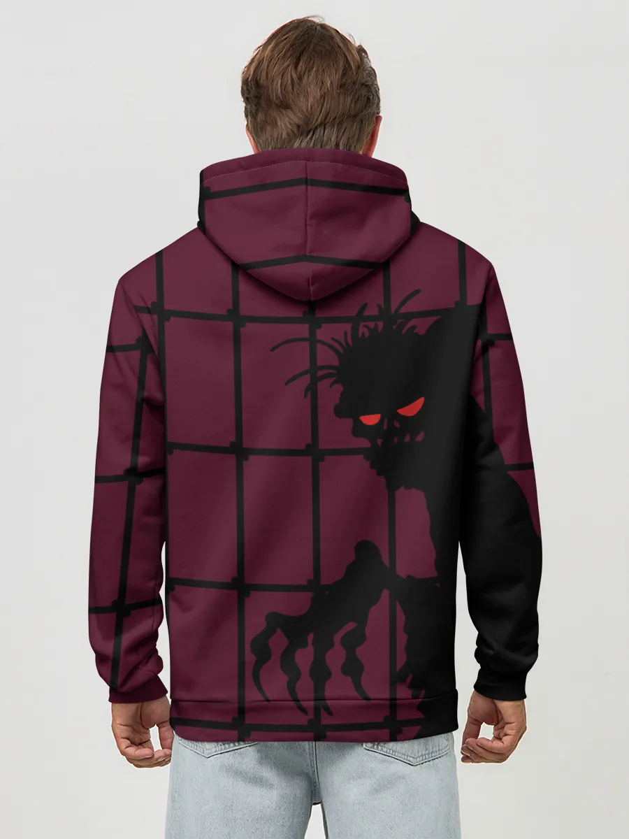 Худи мужской база хлопок / Нечисть за железной решеткой