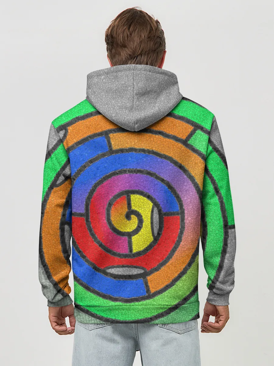 Худи мужской база хлопок / Маечная спираль