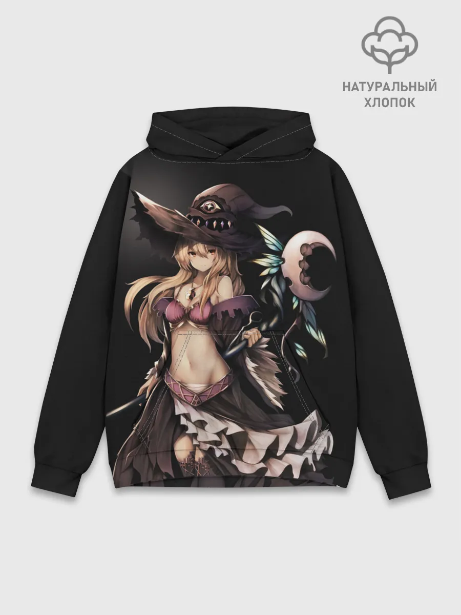 Худи мужской база хлопок / Секси ведьма блондинка