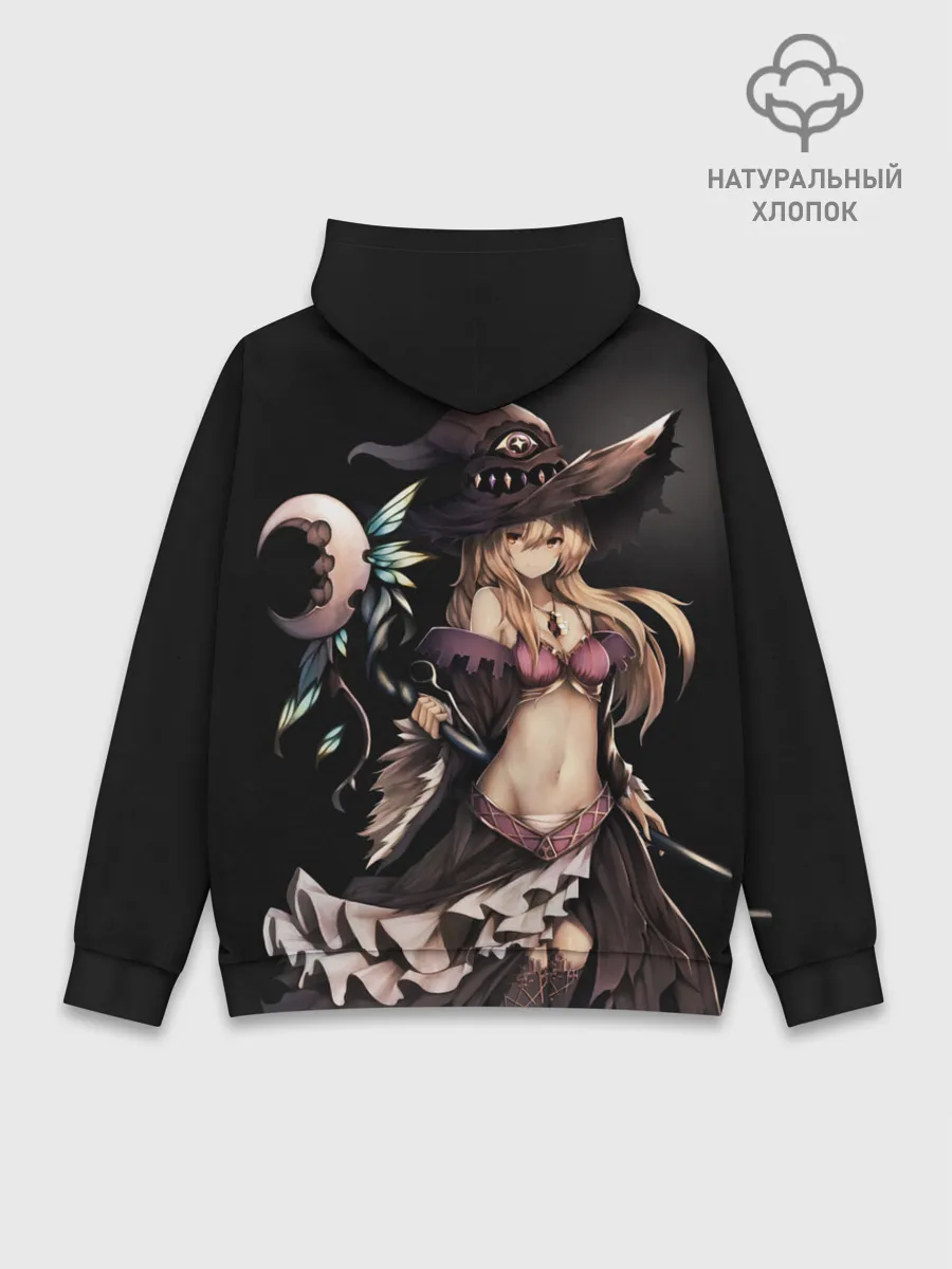 Худи мужской база хлопок / Секси ведьма блондинка