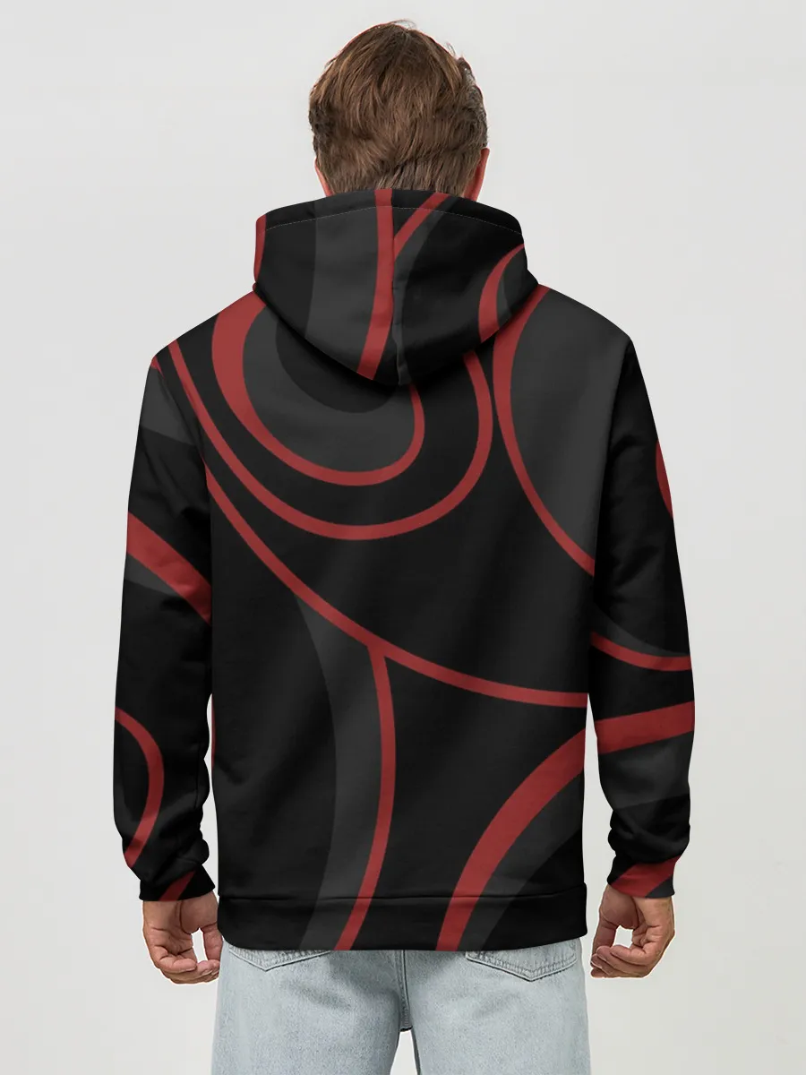 Худи мужской база хлопок / Хеллоуинская тыква-хання