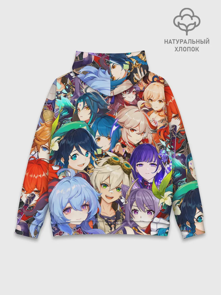 Худи мужской база хлопок / Genshin Impact - персонажи