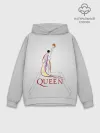 Худи мужской база хлопок / Фредди Меркьюри - Queen