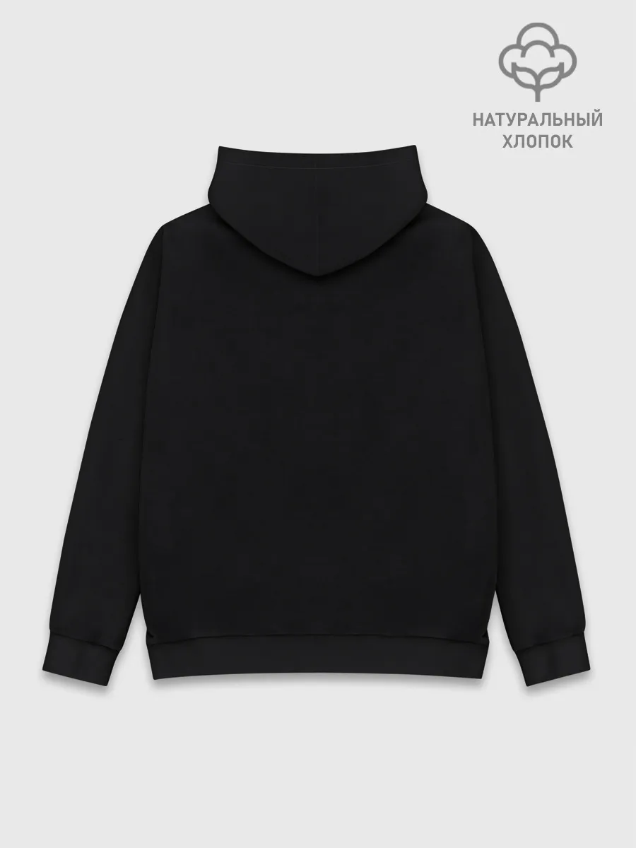 Худи мужской база хлопок / Японская лисица