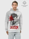 Худи мужской база хлопок / Dexter Правосудие Декстера