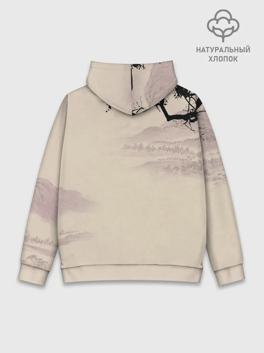 Худи мужской база хлопок / Сатору Годжо японский стиль