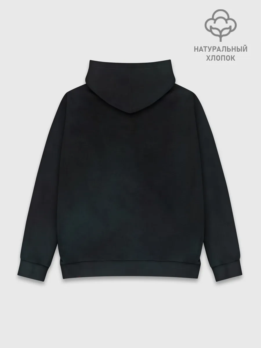 Худи мужской база хлопок / Беспощадный Кальмар