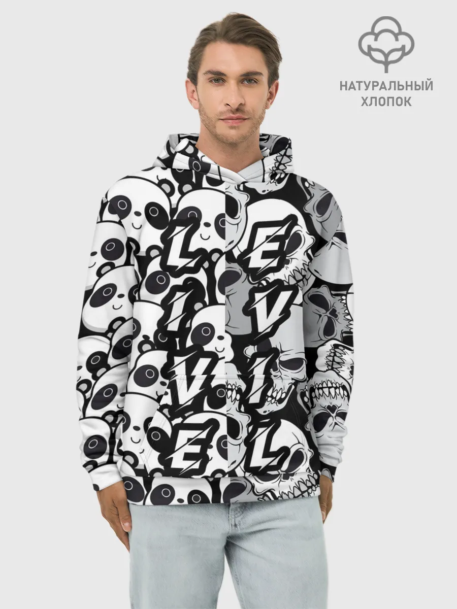 Худи мужской база хлопок / LivEvil