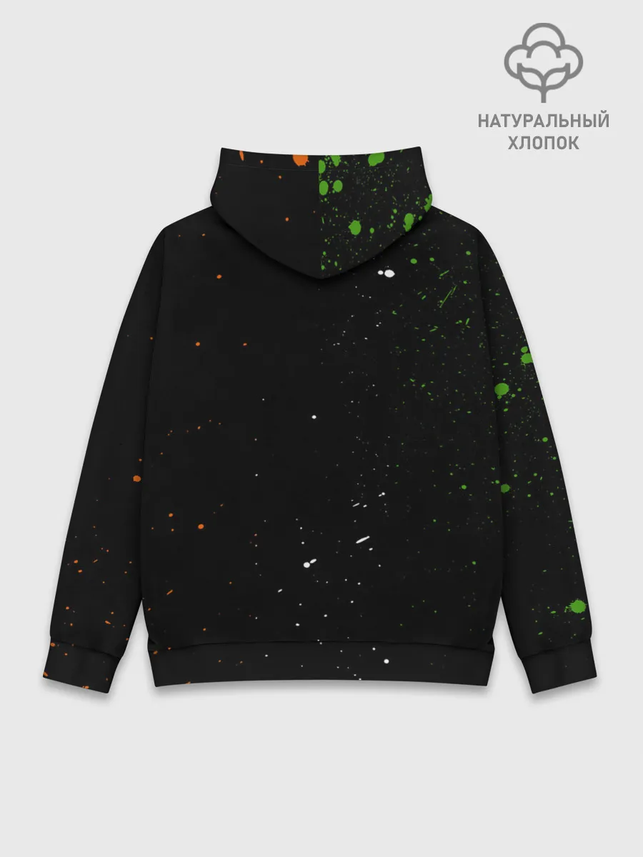 Худи мужской база хлопок / Ирландский орел Конор МакГрегор