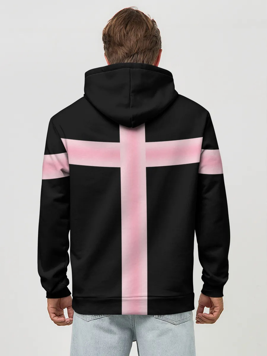 Худи мужской база хлопок / ИГРА В КАЛЬМАРА, ДИЗАЙН ГРОБА