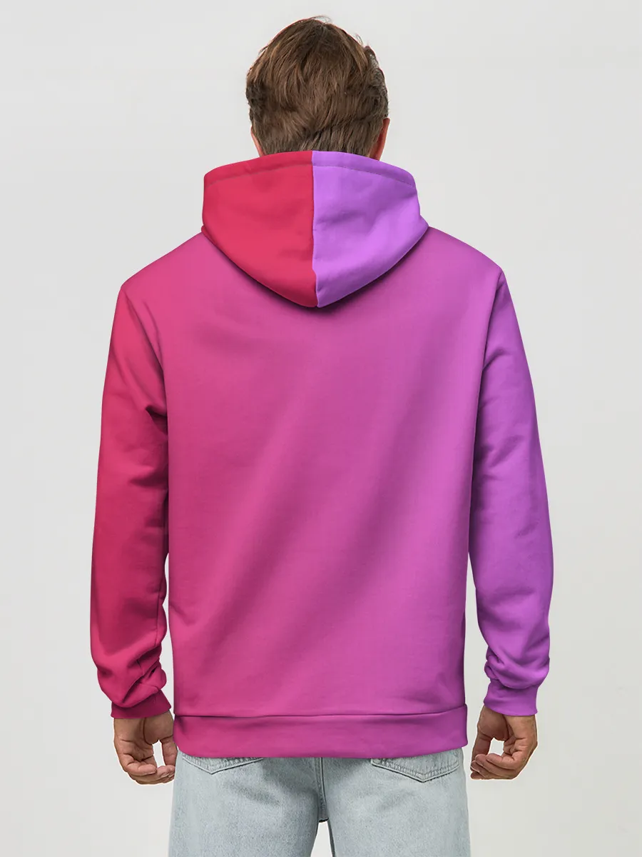 Худи мужской база хлопок / Красивый градиент