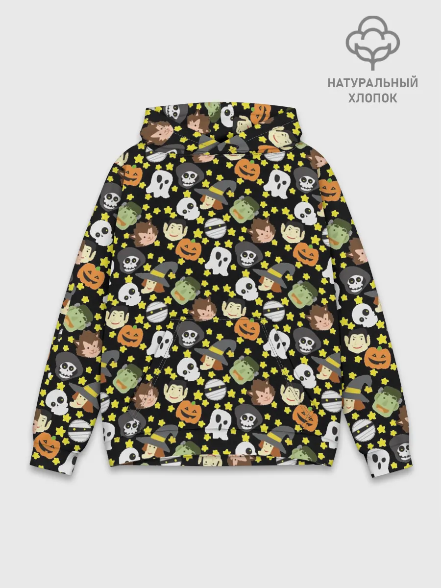 Худи мужской база хлопок / персонажи и хэллоуин