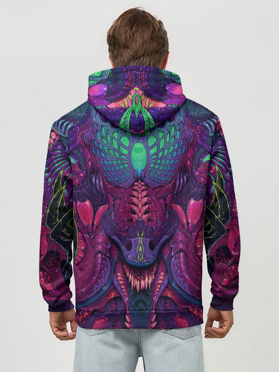 Худи мужской база хлопок / Скоростная тварь