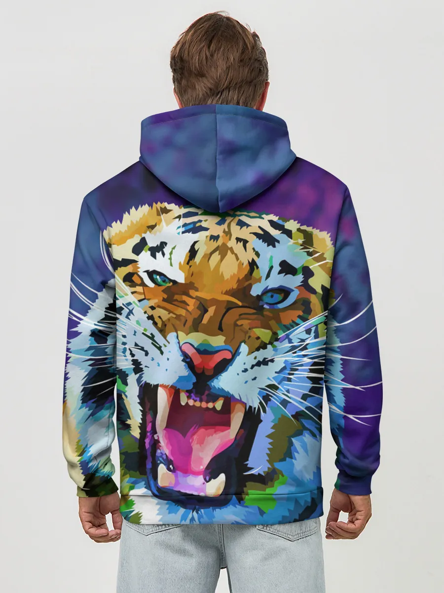 Худи мужской база хлопок / Рычащий Шархан