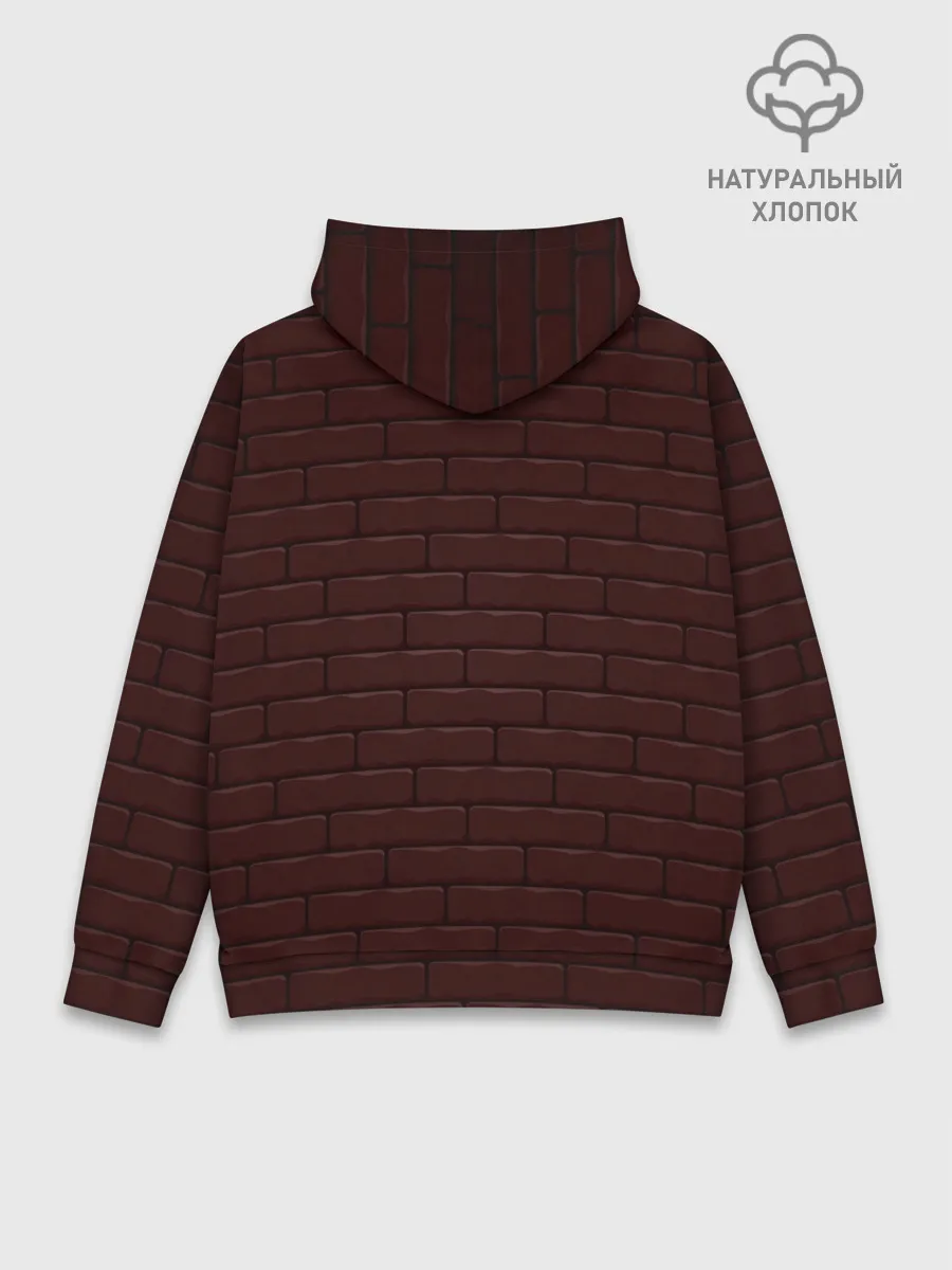 Худи мужской база хлопок / SQUID GAME | ИГРА В КАЛЬМАРА СОТРУДНИК