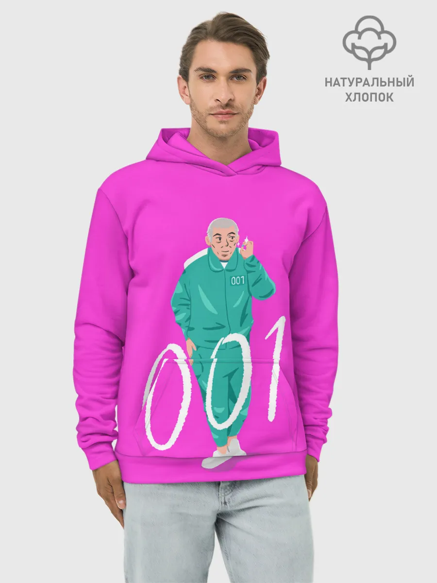 Худи мужской база хлопок / Player 001
