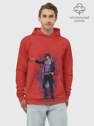 Худи мужской база хлопок / Jotaro. Jo Jo