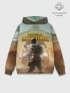 Худи мужской база хлопок / PUBG СОЛДАТ В ШЛЕМЕ | ПАБГ