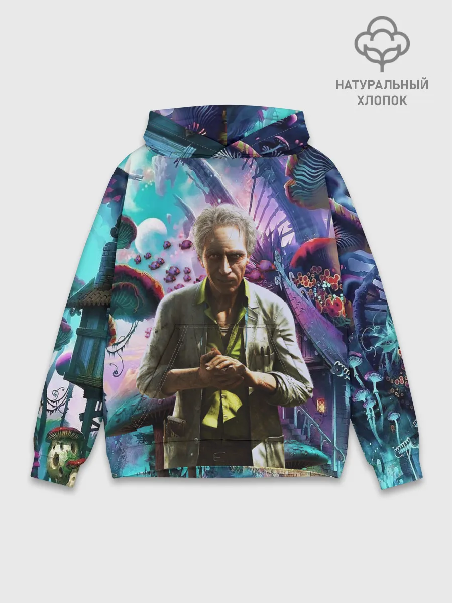 Худи мужской база хлопок / MushroomTrip