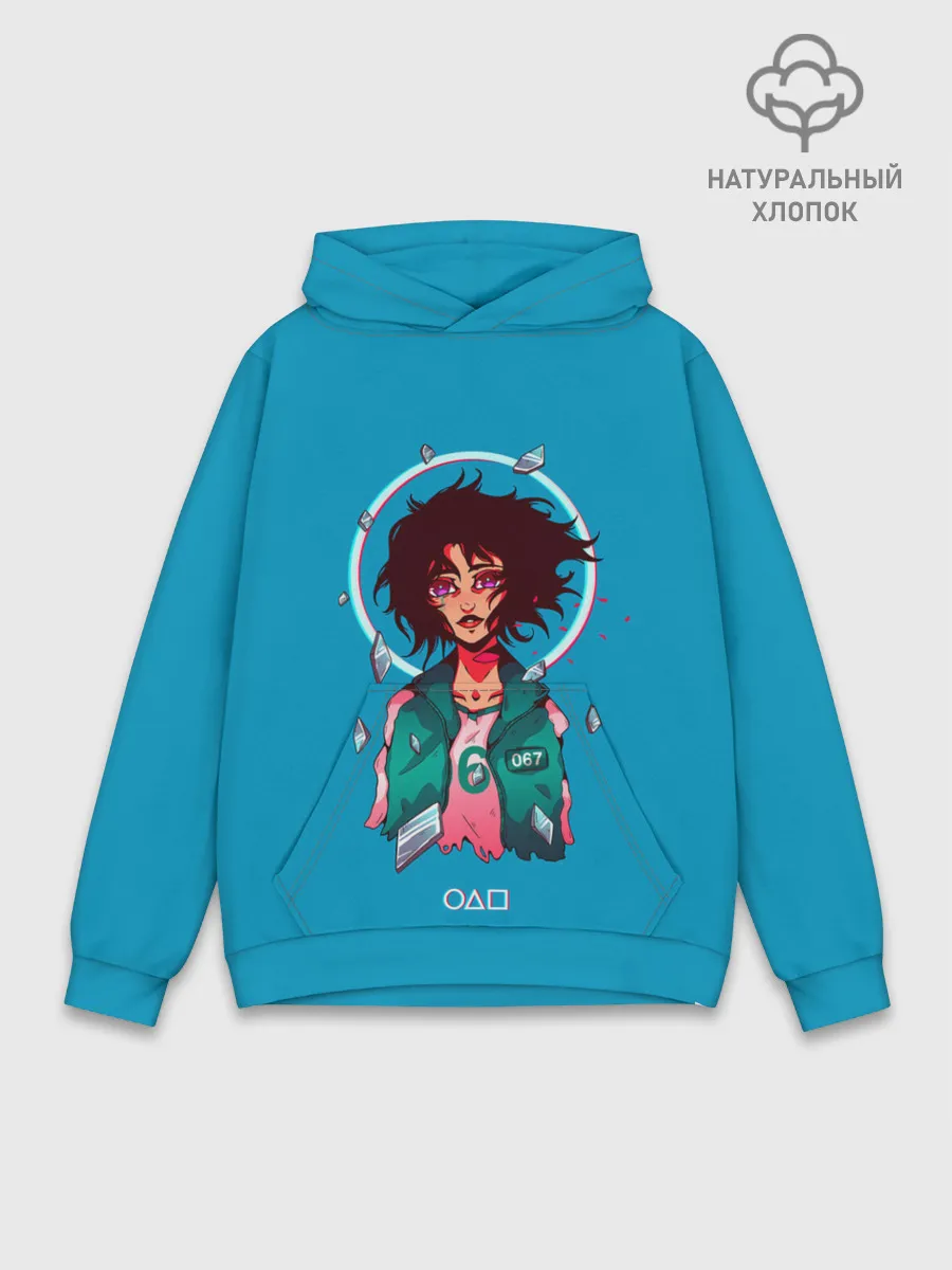 Худи мужской база хлопок / Плачущая 067